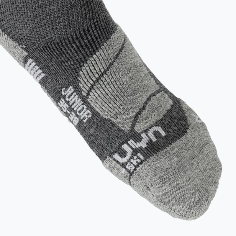 Skisocken Kinder UYN Junior Ski grey 3