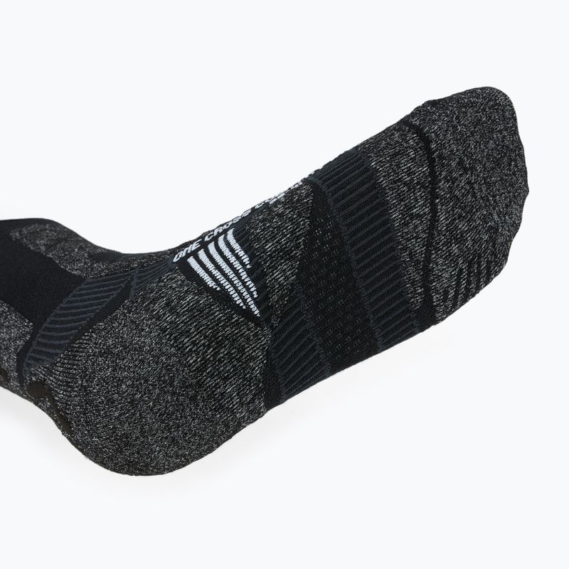 Herren-Skisocken UYN Ski Cross Country One Bio black/anthracite 5