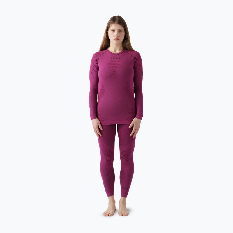 Damen Thermo-Leggings UYN Evolutyon Biotech berry 2