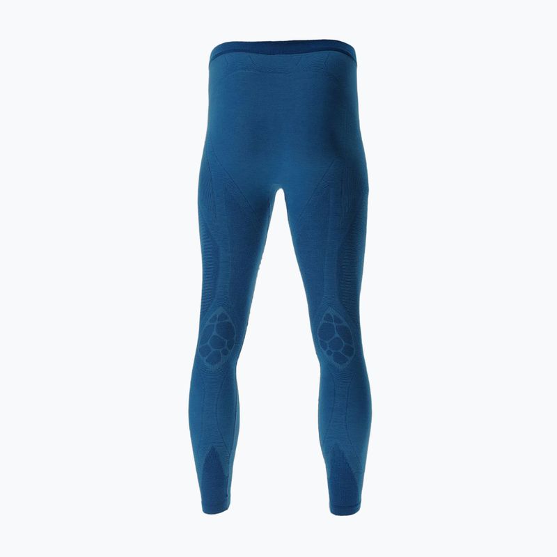 Herren Thermounterhose Uyn Elevatyon Biomorph Blue Atoll 7