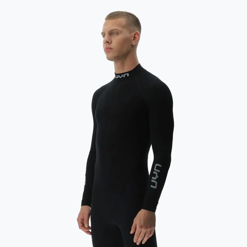 Herren UYN Elevatyon Biomorph LS Turtle Neck Thermo-Longsleeve schwarz 4