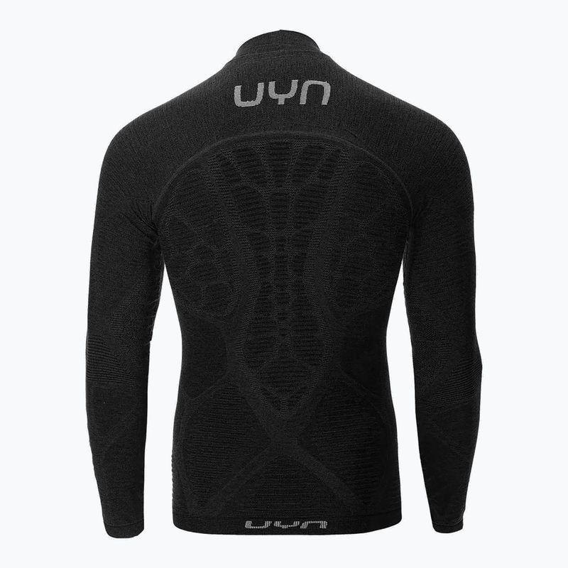 Herren UYN Elevatyon Biomorph LS Turtle Neck Thermo-Longsleeve schwarz 8