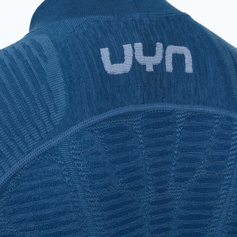 Herren Thermoaktivshirt UYN Elevatyon Biomorph Turtle Neck blue atoll 10