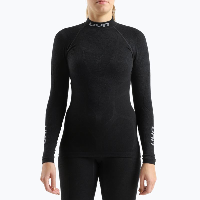 Damen Thermo-Longsleeve UYN Elevation Biomorph Turtle Neck black 4
