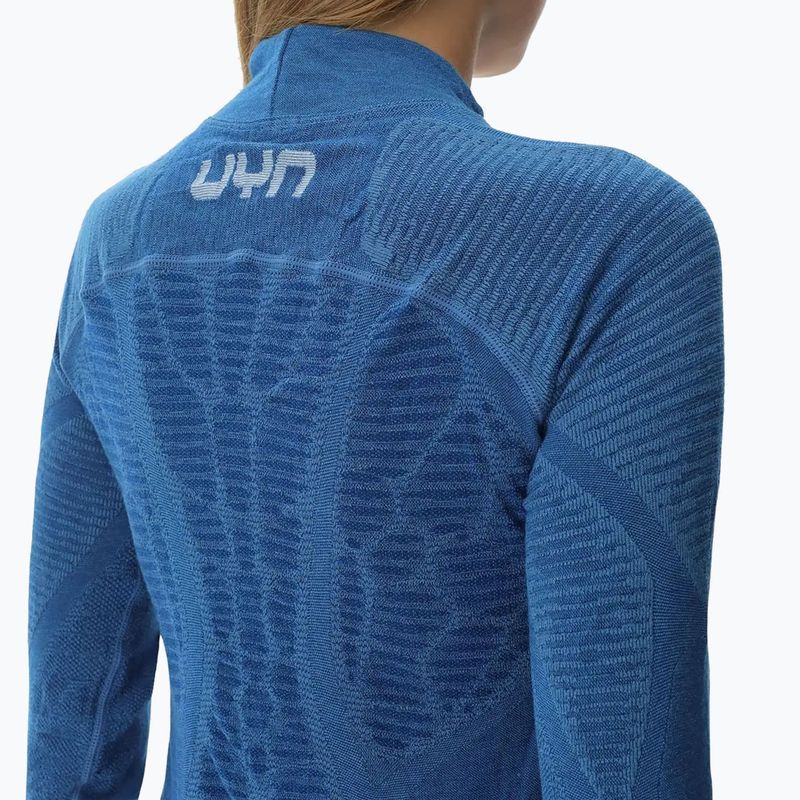 Damen Thermoaktivshirt UYN Elevation Biomorph LS Turtle Neck blue atoll 6