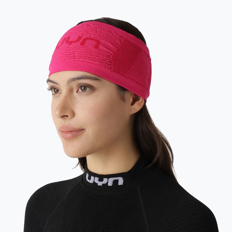 Stirnband Uyn Parietal Biomorph pink yarrow 3