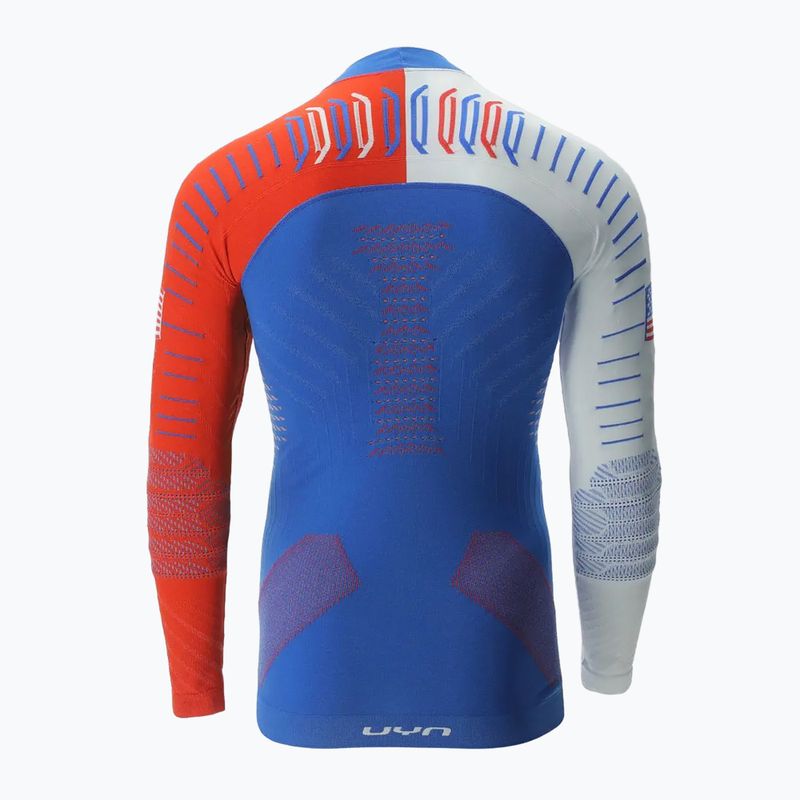 Thermoaktives Herren-Sweatshirt UYN Natyon 3.0 USA Bode Miller LS Turtle Neck usa 2