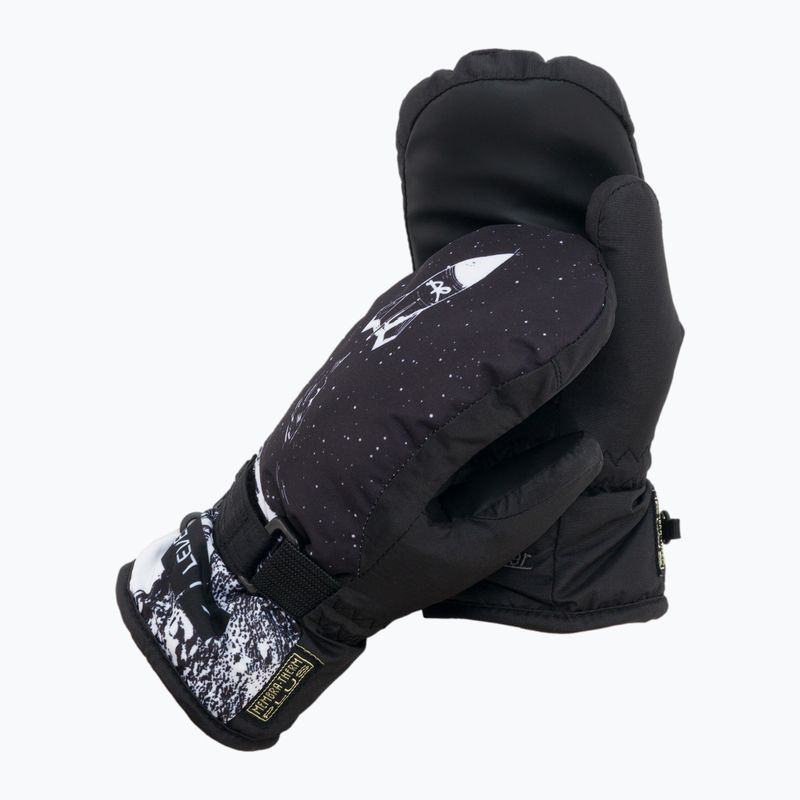Level Mitt Kinder-Skihandschuh schwarz 4152JM