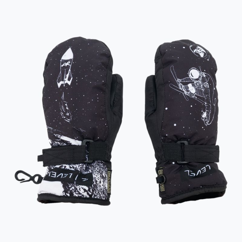 Level Mitt Kinder-Skihandschuh schwarz 4152JM 3