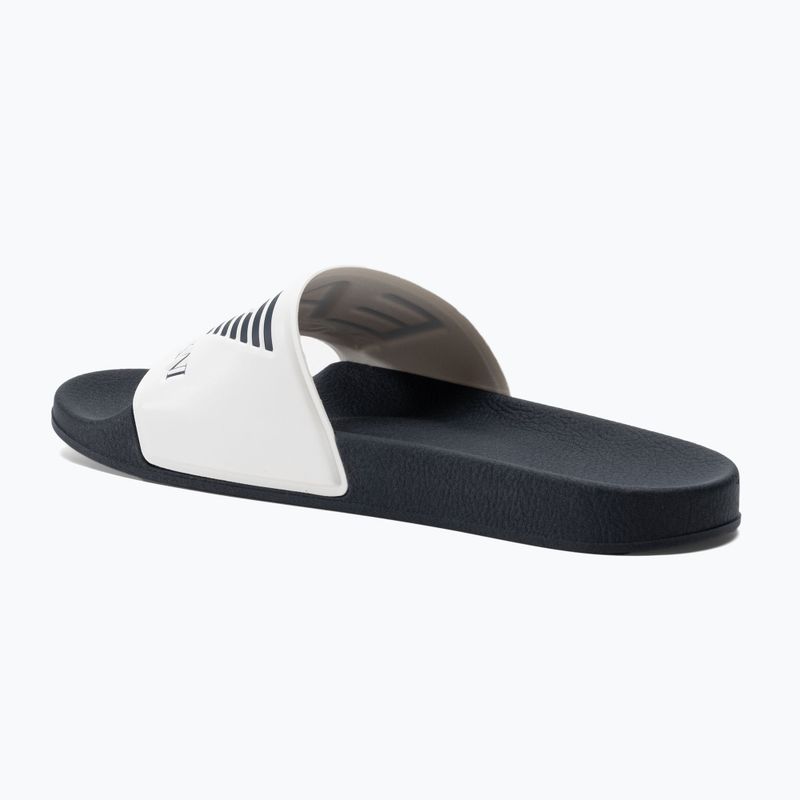 Slides Schlappen  EA7 Emporio Armani Water Sports Visibility white/navy 3
