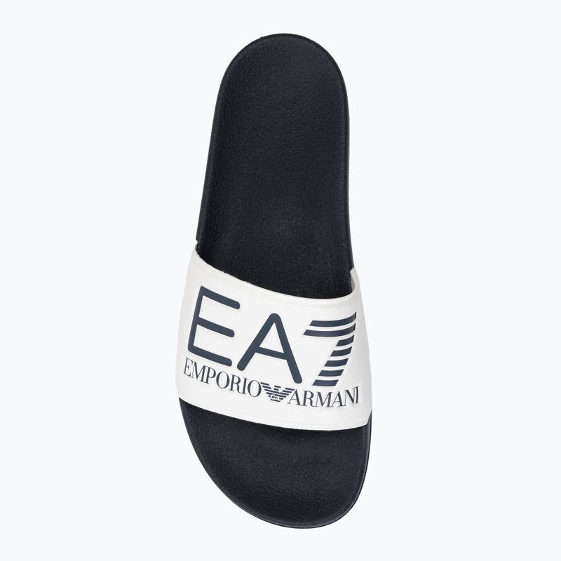 Slides Schlappen  EA7 Emporio Armani Water Sports Visibility white/navy 5