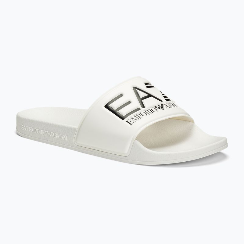 Slides Schlappen  EA7 Emporio Armani Water Sports Visibility white