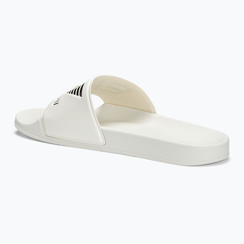 Slides Schlappen  EA7 Emporio Armani Water Sports Visibility white 3