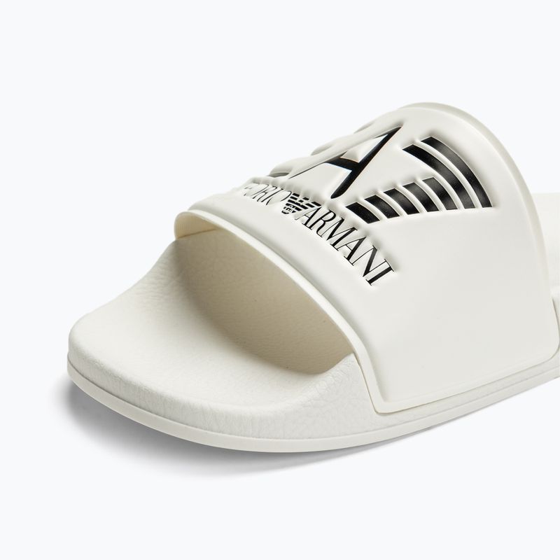 Slides Schlappen  EA7 Emporio Armani Water Sports Visibility white 7