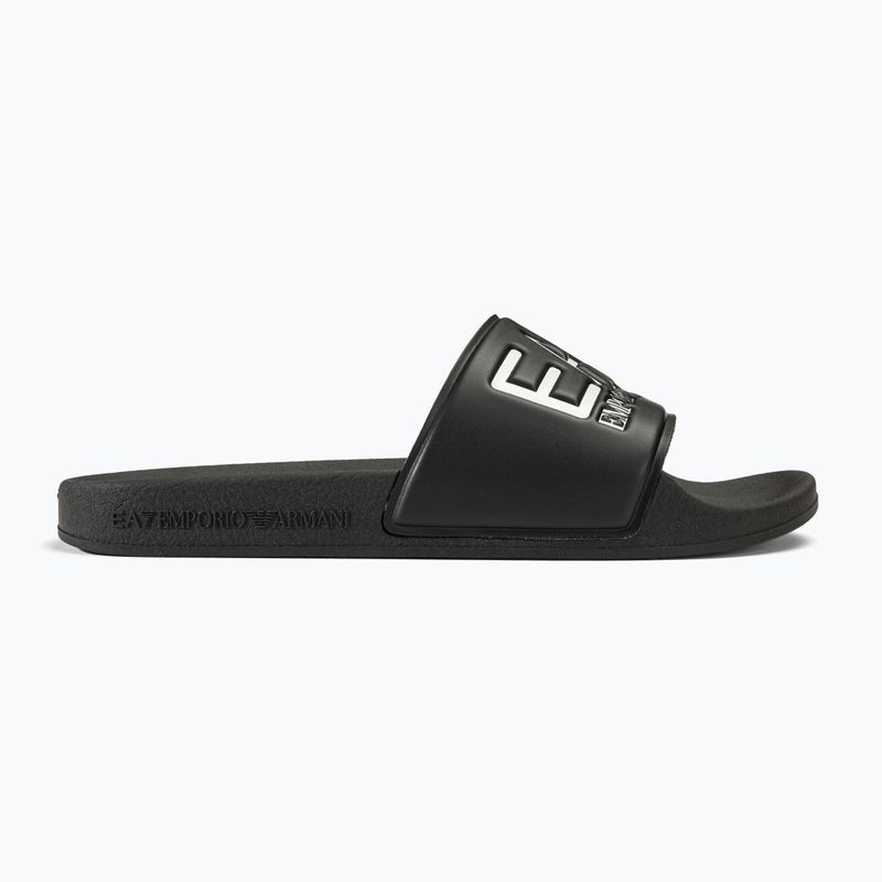 Slides Schlappen  EA7 Emporio Armani Water Sports Visibility black 2