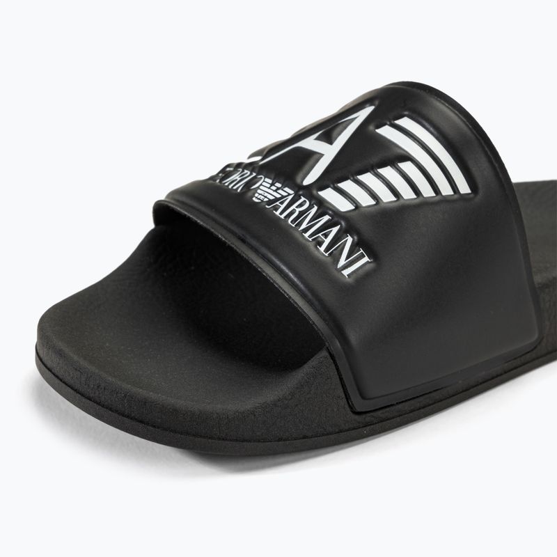Slides Schlappen  EA7 Emporio Armani Water Sports Visibility black 7