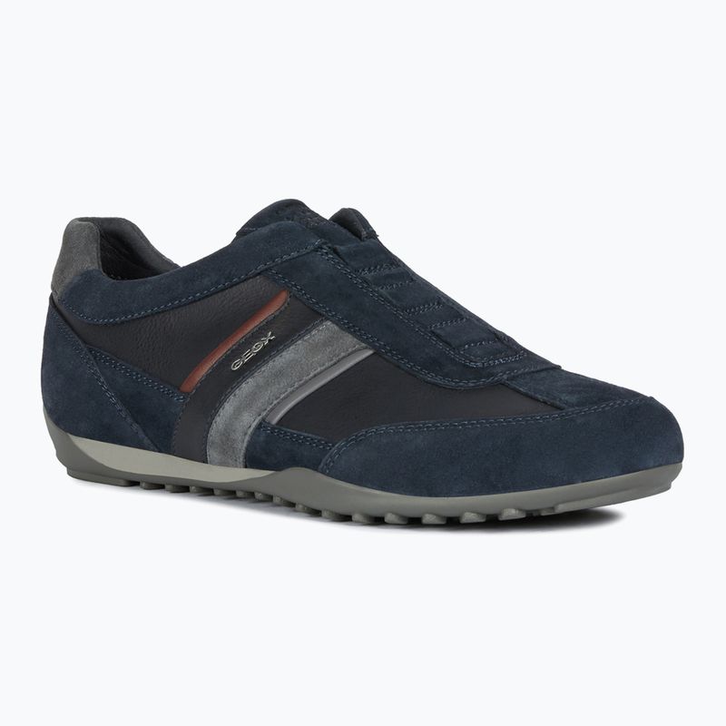 Geox Wells Herrenschuhe navy/burgundy 7
