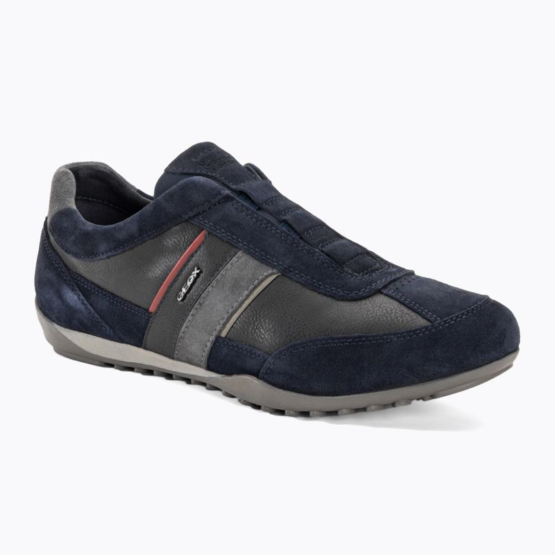 Geox Wells Herrenschuhe navy/burgundy