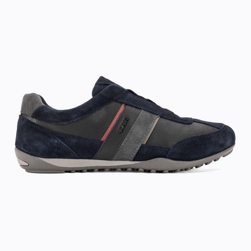Geox Wells Herrenschuhe navy/burgundy 2
