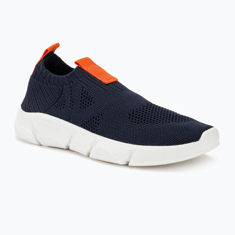 Geox Aril ozeanblau/orange Junior Schuhe