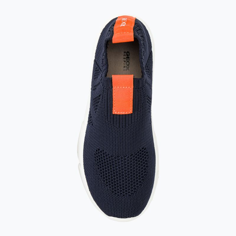Geox Aril ozeanblau/orange Junior Schuhe