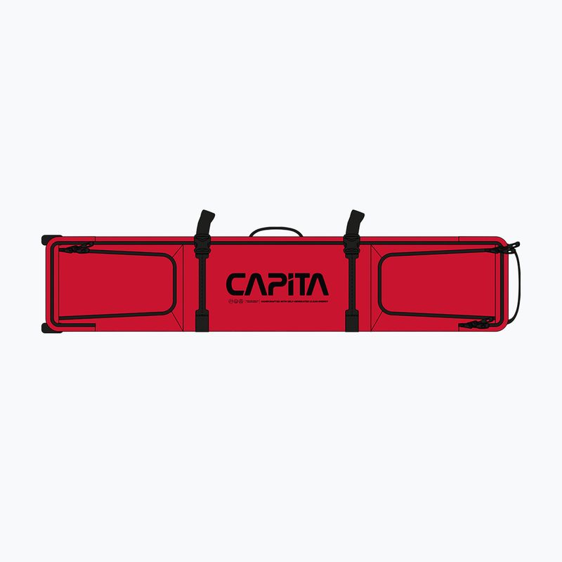 Snowboardtasche Capita Wheeled Board Bag ʼ26 red 3
