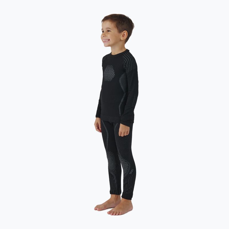 Kinder-Thermo-Unterwäsche-Set UYN Junior Visyon 2.0 black 3