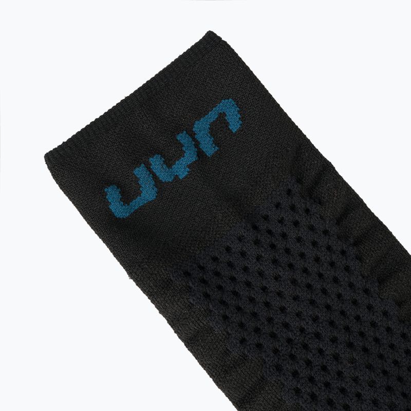 Herren Skisocken UYN One Pure Snow schwarz/blau 4