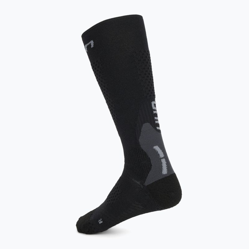 Herren-Skisocken UYN Ski One Alpine Merino black/grey 2