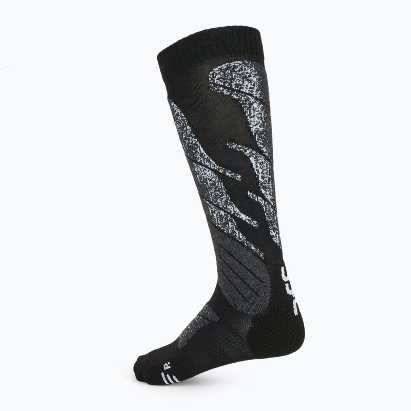 Damen Skisocken UYN Ski All Mountain black/white 2