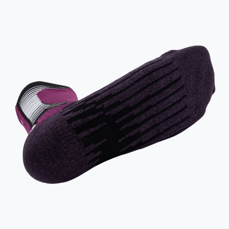 Damen Snowboard-Socken UYN Ski Snowboard black/purple 4
