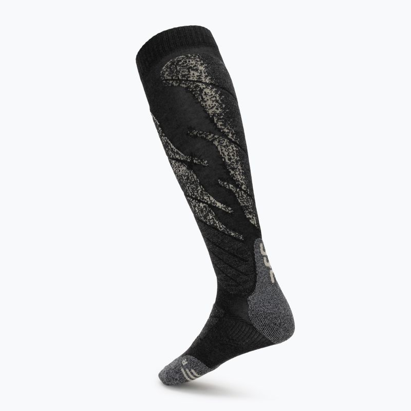Herren-Skisocken Uyn Ski All Mountain Socks anthracite / grey 2