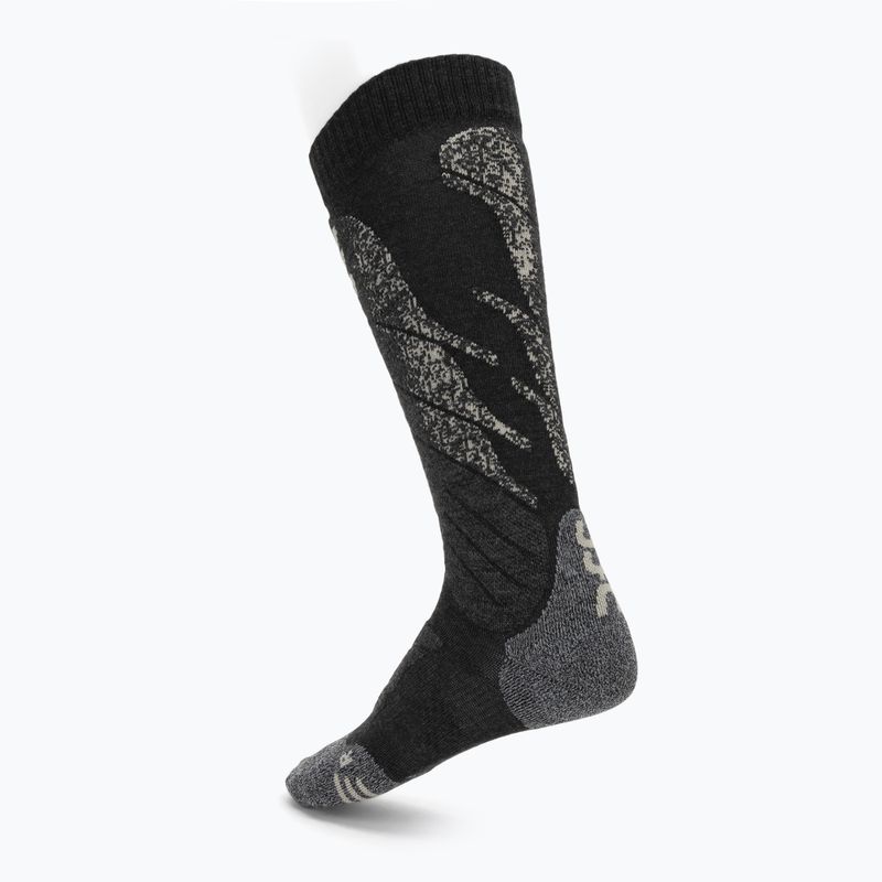 Damen Skisocken UYN Ski All Mountain Socks anthracite/grey 2
