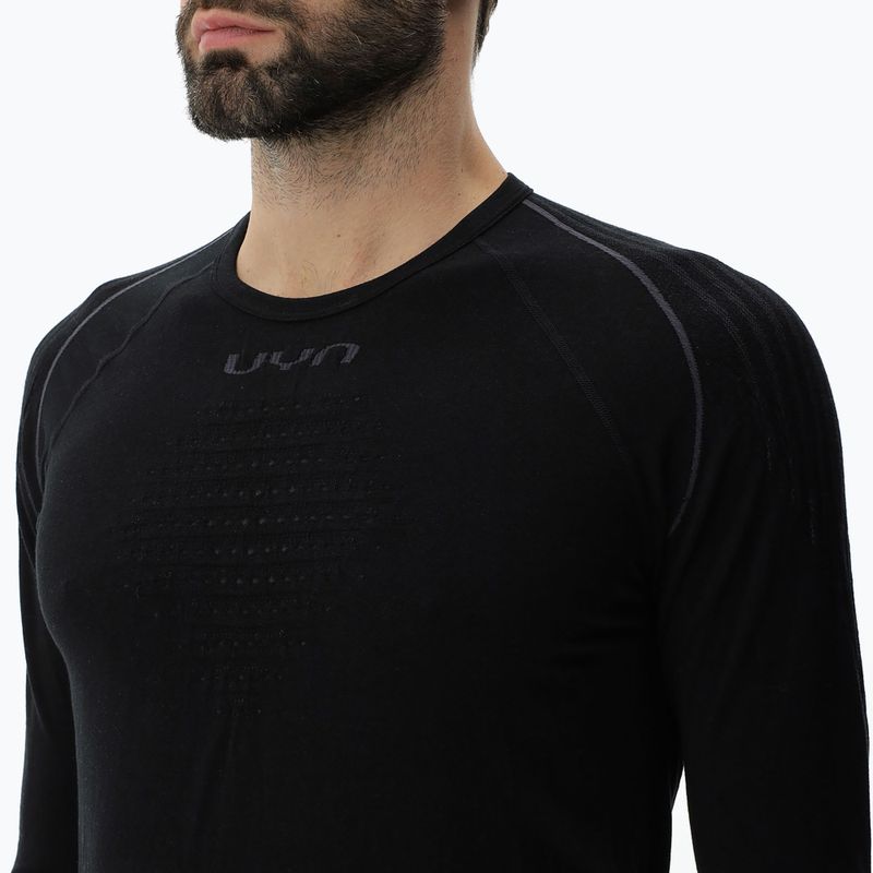 Herren Funktionsshirt langärmlig UYN Evolutyon Biotech np black 8