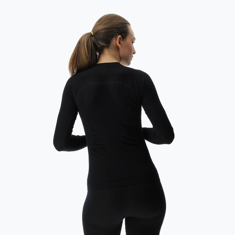 Damen-Funktionssweatshirt UYN Fusyon Biotech np black 3