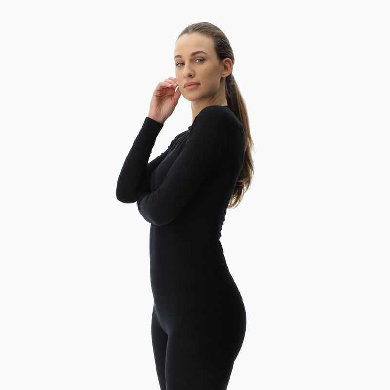 Damen-Funktionssweatshirt UYN Fusyon Biotech np black 4