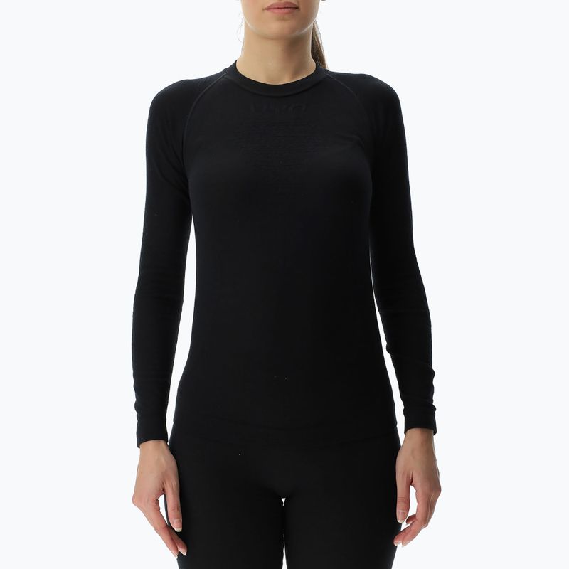 Damen-Funktionssweatshirt UYN Fusyon Biotech np black 5