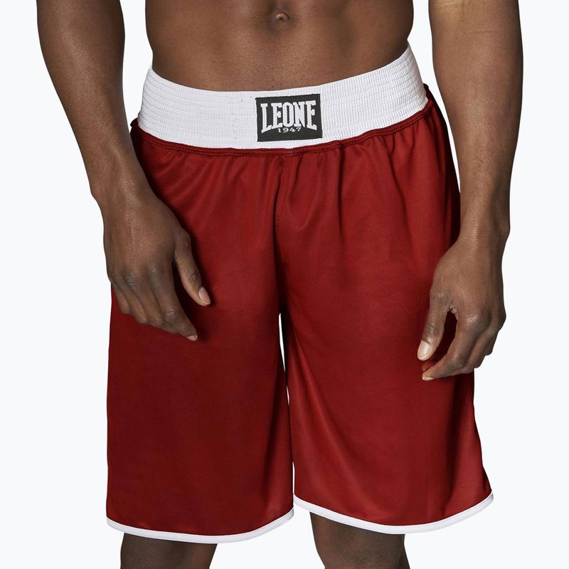 Leone Double Face Boxing Herren Wendeshorts blau/rot AB215 4