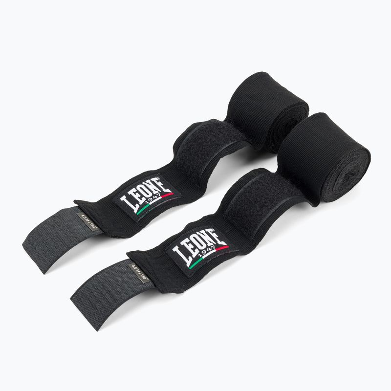 Boxbandagen LEONE 1947 Hand Wraps 450 cm schwarz 2