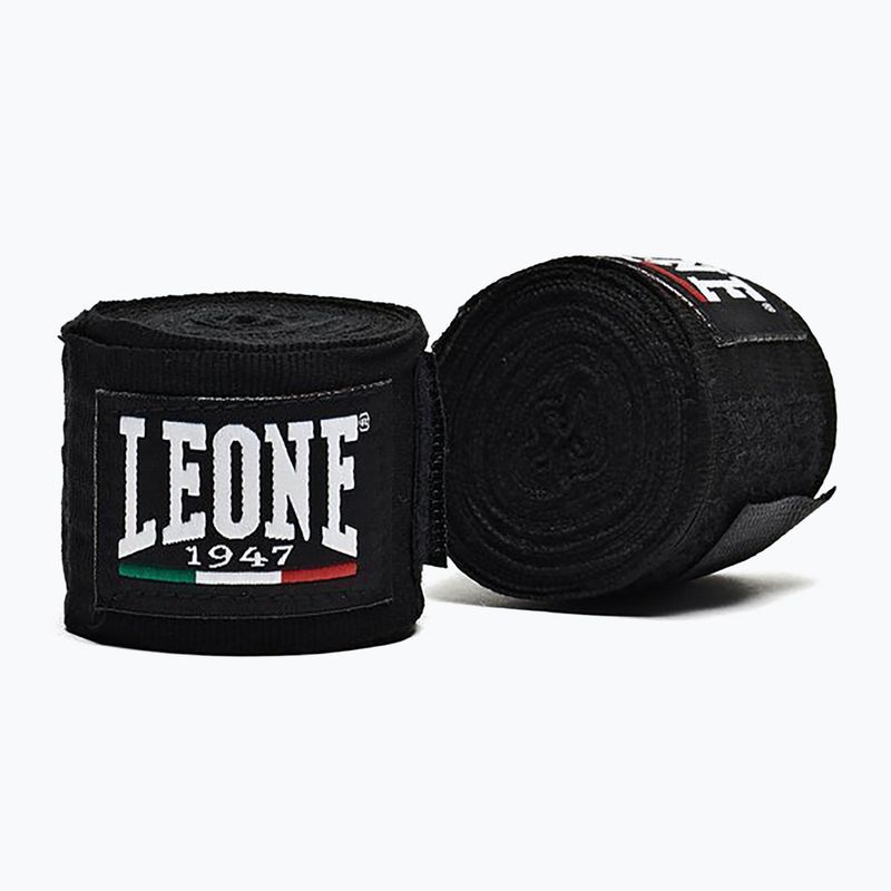 Boxbandagen LEONE 1947 Hand Wraps 450 cm schwarz 4
