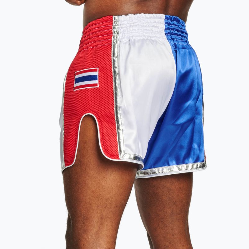 Herren Trainingsshorts LEONE 1947 Siam Thai blau/weiß 3