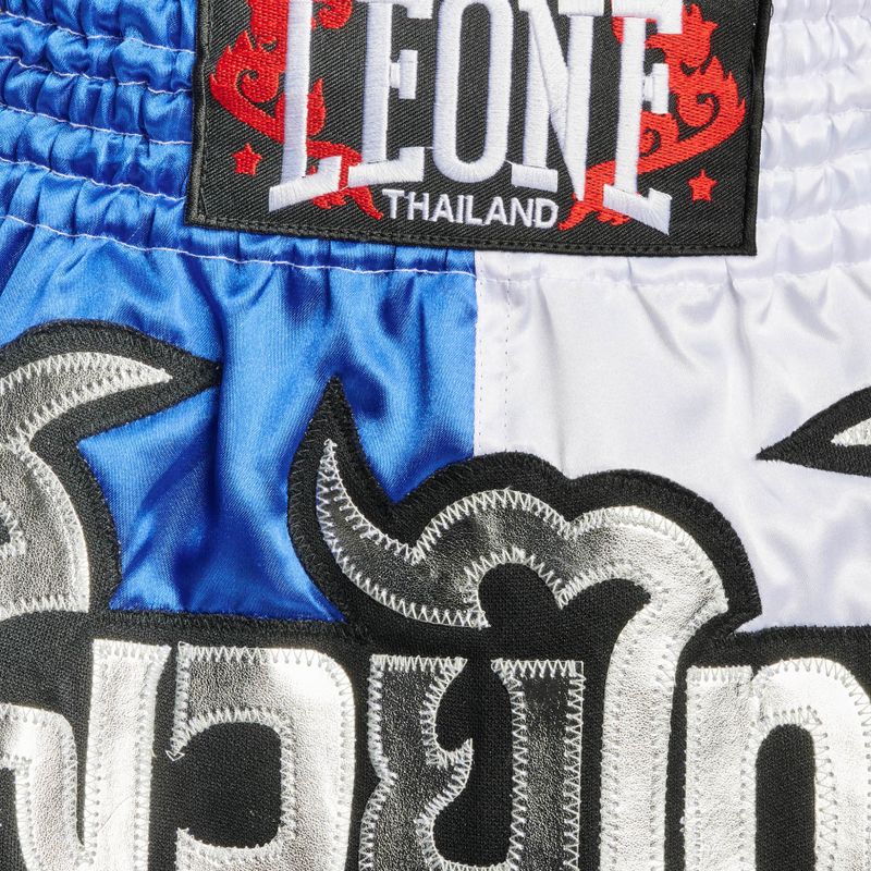 Herren Trainingsshorts LEONE 1947 Siam Thai blau/weiß 6