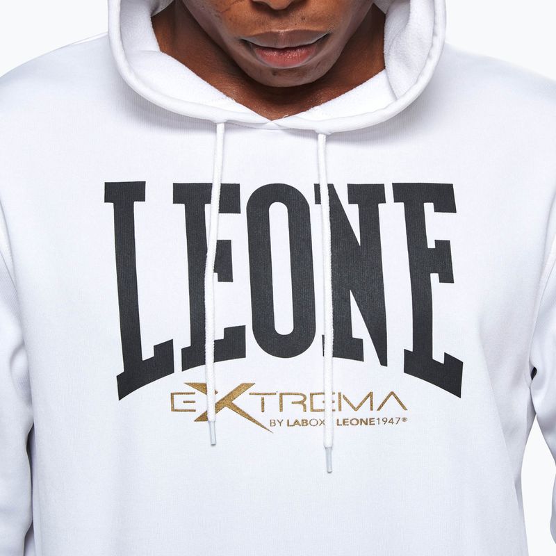 Trainingssweatshirt LEONE 1947 Logo weiß 5