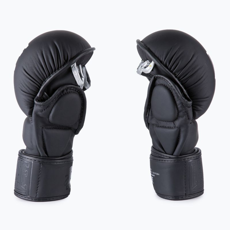Leone 1947 Black Edition MMA Grappling Handschuhe schwarz GP1213 2