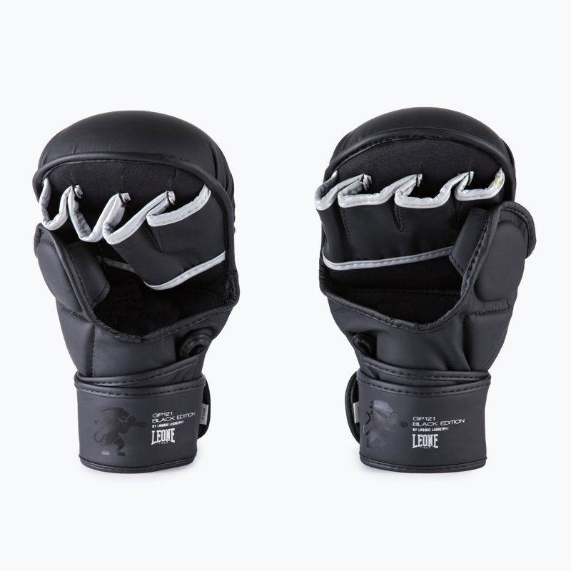 Leone 1947 Black Edition MMA Grappling Handschuhe schwarz GP1213 3
