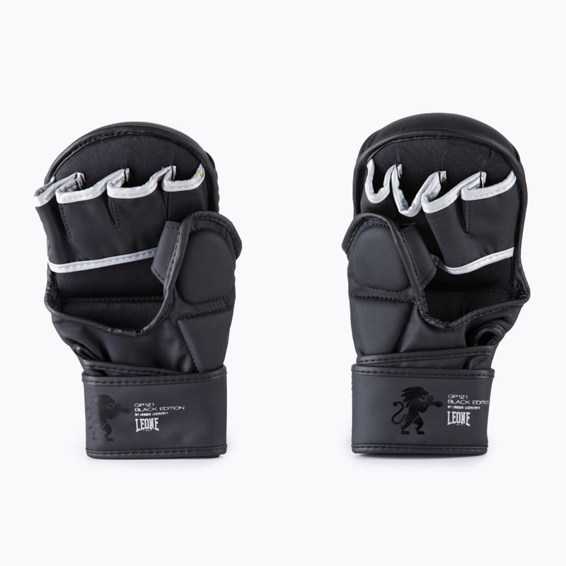 Leone 1947 Black Edition MMA Grappling Handschuhe schwarz GP1213 4