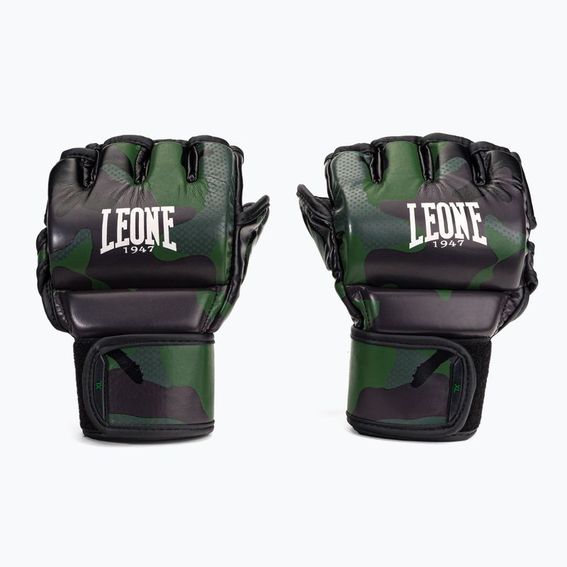 LEONE 1947 Camouflage MMA grün GP120 Grappling Handschuhe