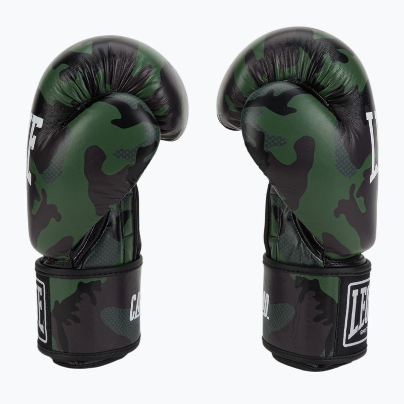 Leone camo grün Boxhandschuhe GN324 4