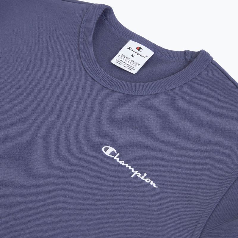 Herrenpullover Champion 221792 Crewneck Sweatshirt blue 3