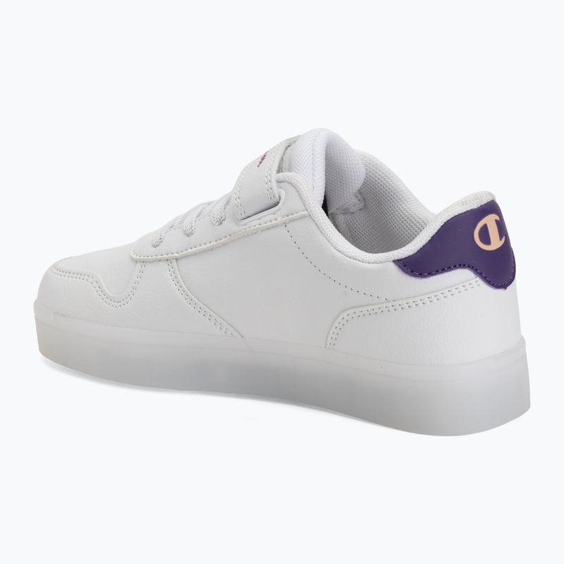 Kinderschuhe Champion GLW G PS Low Cut white/purple 3